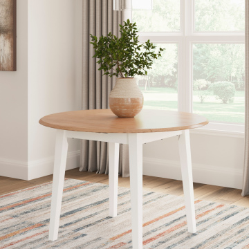 Gesthaven Round Drop Leaf Table